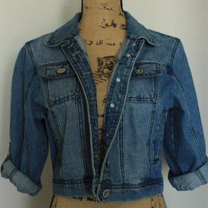 Cropped Jean Jacket